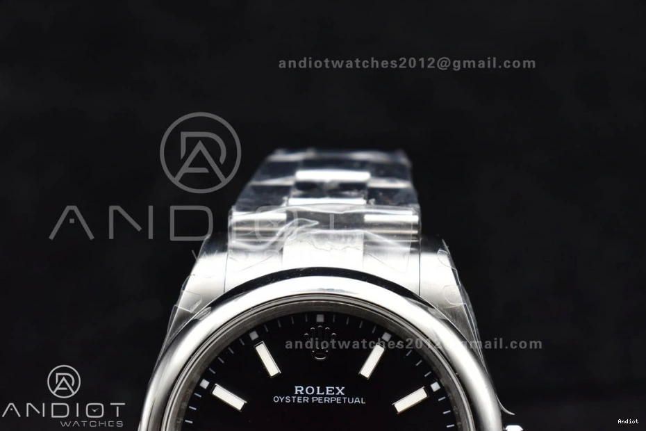 124300 Steel Edition Black 1:1 A3230 41mm 904L Best DIWF Oyster Perpetual Dial 0224